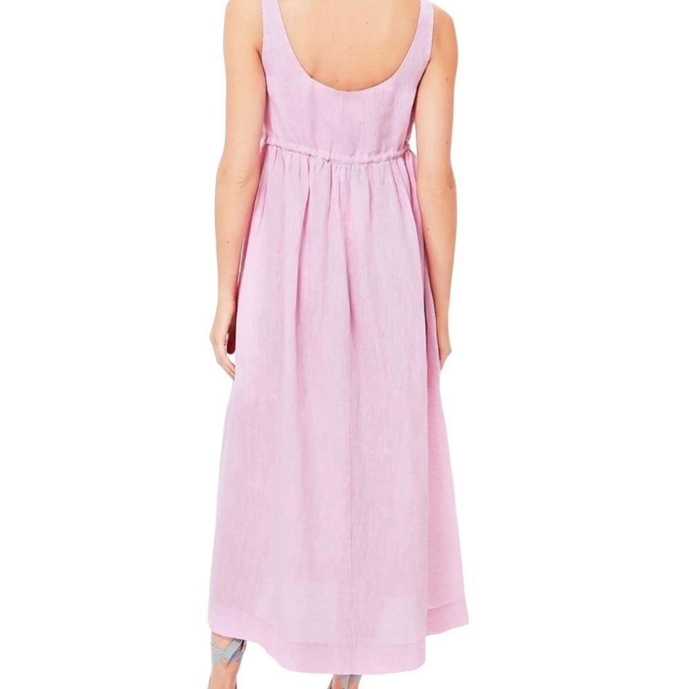 Pomander‎ Place Pink Sabella Dress Linen Maxi Size XXL NWT - Picture 4 of 8